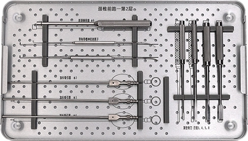 Anterior Cervical Instrument Set Orthopedic Instrument Manufacture