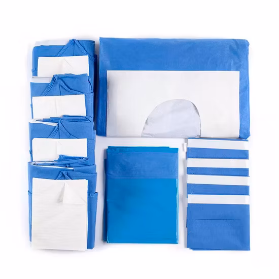 Pacote de cesariana estéril descartável / kit de cesariana